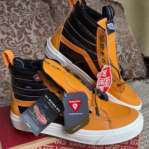 Vans Sk8-Hi Mte 2.0 Dx Mte Apricot/Black Men’s - Picture 6 of 16